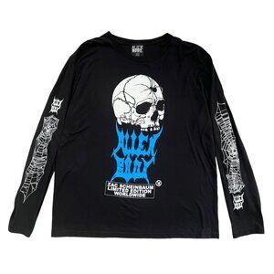 Alien Body Zac Scheinbaum Limited Edition Worldwide Long Sleeve T‎ Shirt XL